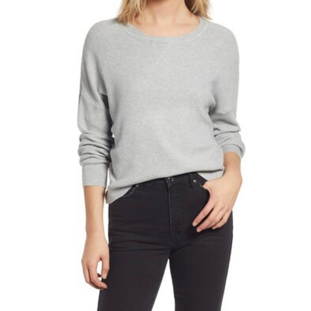 Thread & Supply Calvin Heather Gray Thermal Women’s Medium